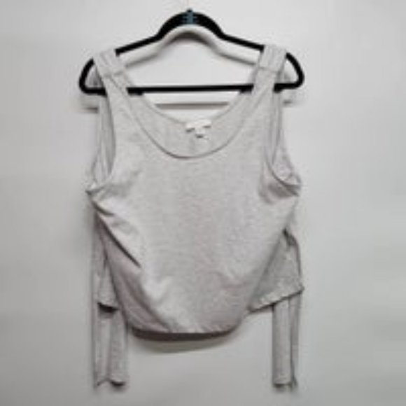 Topshop CROP TIE-BACK TANK - Picture 1 of 5
